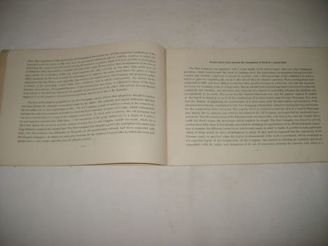 Short notice descriptive of the exhibit of the company. Palais du génie civil et des moyens de transports. Groupe VI - Classe 28.. [Compagnie Nouvelle ...