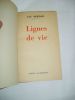 Lignes de vie.. DURTAIN (Luc)