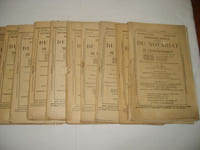 Répertoire général pratique du notariat et de l'enregistrement. 15/11/1916, 15/07/1922, 30/10/1922, 15/01/1923, 15/08/1925, 15/12/1925, 15/04/1926, 15/05/1926, 30/05/1926, 30/05/1928.