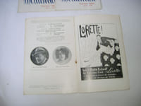 Trois programmes officiels du Théâtre Le Moulin Bleu.