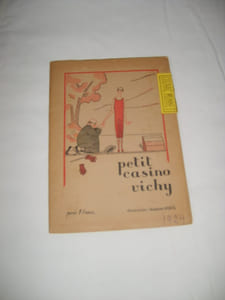 Une poule de luxe. Programme du Petit Casino Vichy.