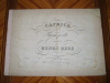 Premier caprice pour le pianoforte. Oeuvre 32..  HERZ (Henri)
