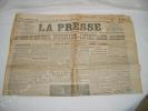 La Presse. Jeudi 30 mars 1911.. 