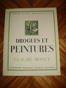 Claude MONET. Drogues et peintures. Album d'art rétrospectif.