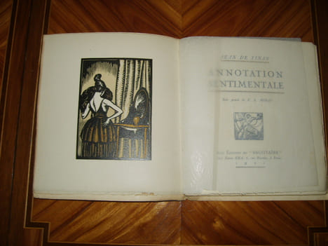 Annotation sentimentale.. TINAN (Jean de)