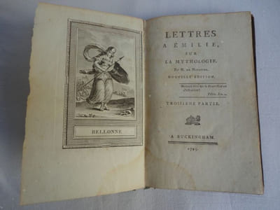 Lettres à Emilie sur la mythologie. Parties 3 et 4.