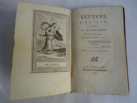 Lettres à Emilie sur la mythologie. Parties 3 et 4.. DEMOUSTIER (Charles-Albert)
