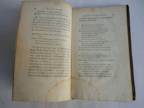 Lettres à Emilie sur la mythologie. Parties 3 et 4.. DEMOUSTIER (Charles-Albert)