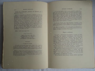 Juvenilia - Oeuvres posthumes - Reliquiae. Tome 1 seul.