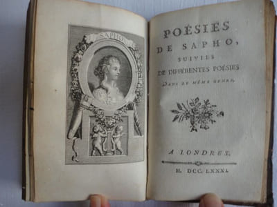 Voyage de Chapelle et Bachaumont, suivi de quelques autres voyages dans le même genre. - Poésies de Sapho, suivies de différentes poésies dans le même genre.