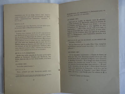 La politique coloniale du Père Ubu.