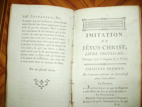 Imitation de Jésus Christ. Traduction nouvelle, sur l'édition latine de 1764, revue sur huit manuscrits, par Monsieur l'Abbé VALART.. undefined
