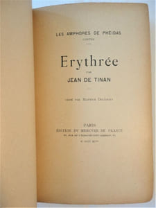 Eryhtrée. Conte.