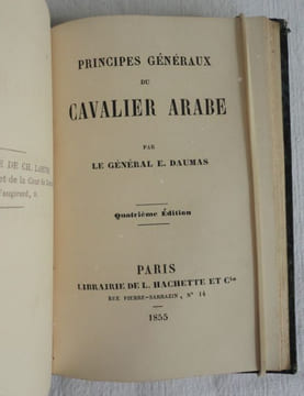 La Kabylie. Le cheval de guerre. Principes généraux du cavalier arabe.. DAUMAS (Général Eugène)