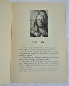 Anniversaires : VAUBAN 1633 - 1707.