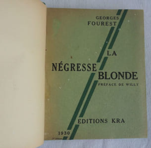 La négresse blonde.