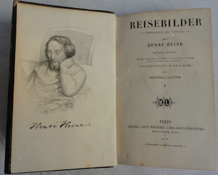 Reisebilder. Tableaux de voyage. Tome 1 seul.. HEINE (Henri)