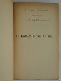 Le roman d'une amitié. Joseph Joubert et Pauline de Beaumont.
