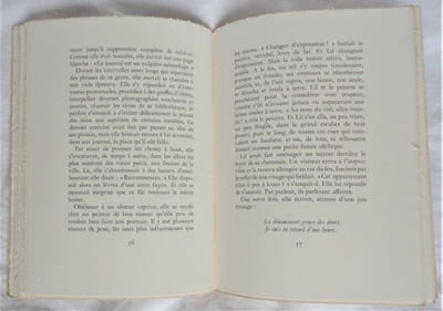 Le seuil interdit.