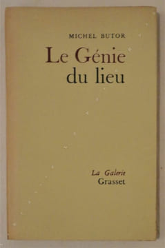 Le génie du lieu.. BUTOR (Michel)