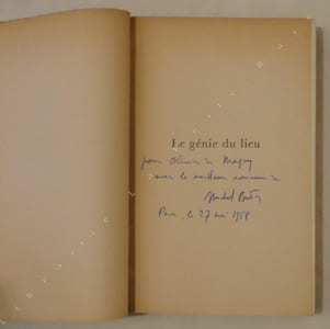 Le génie du lieu.
