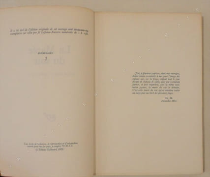 La marée du soir. Carnets 1968 - 1971.. MONTHERLANT (Henry de)