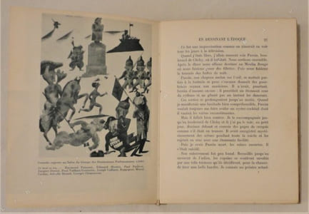 En dessinant l'époque.