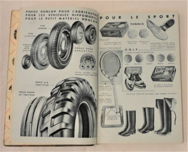 Agenda Dunlop 1939.