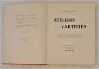Ateliers d'artistes. 1er volume.. FEGDAL (Charles) (Pseudonyme de Charles MASCAUX)