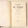 Histoire physique, civile et morale de Paris. (4 tomes et atlas).. DULAURE (Jacques-Antoine)