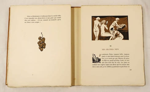 La vie amoureuse de la belle Hélène. Bois originaux de Carlègle.