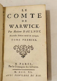 Le comte de Warwick.