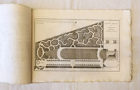 Les jardins anglo-chinois à la mode. Neuvième cahier.. LE ROUGE (George-Louis).