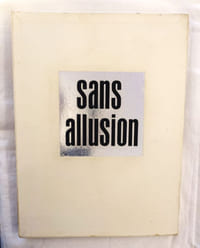Sans allusion. Photographies par Richard Avedon.