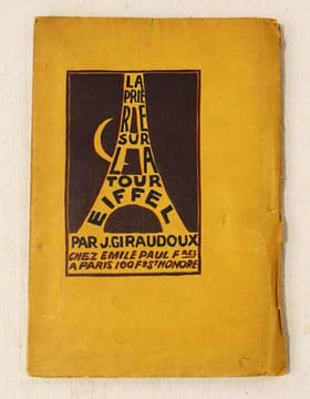 La prière sur la tour Eiffel.. GIRAUDOUX (Jean).