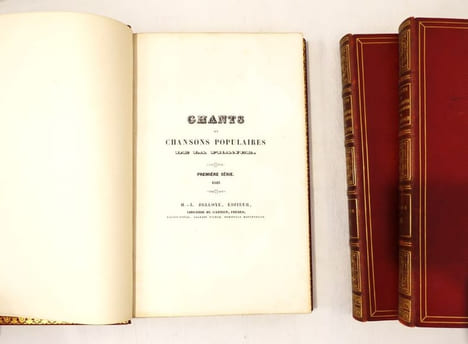 Chants et chansons populaires de la France. [complet en trois tomes]. undefined