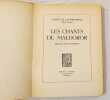 Les Chants de Maldoror.. LAUTREAMONT (Isidore Lucien Ducasse, pseudonyme Comte de).
