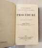 Trait&eacute; &eacute;l&eacute;mentaire d'organisation judiciaire, de comp&eacute;tence et de proc&eacute;dure en mati&egrave;re civile et commerciale, par Henry Bonfils,... BONFILS (Henry).