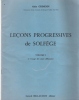 Leçons Progressives De Solfège . Volume I ( à L'usage Des Cours Débutants ). GRIMOIN Alain