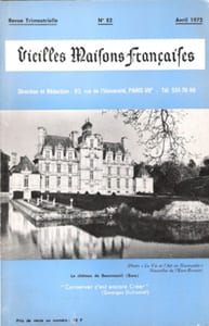 Vieilles Maisons Françaises n° 52 . Avril 1972 : Les Châteaux Privés - Le Paysage Breton - Le Dessin De DON - La Chronique De Beaumesnil - Pouzauges - Lettre de Mon Moulin - Château De Magnitot - La Houssaye Près De Sens