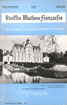 Vieilles Maisons Françaises n° 52 . Avril 1972 : Les Châteaux Privés - Le Paysage Breton - Le Dessin De DON - La Chronique De Beaumesnil - Pouzauges - ...