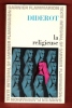 La Religieuse. DIDEROT Denis , Chronologie et Introduction Par Roland DESNE