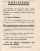 L'Insurrection Parisienne 19 Août - 26 Août 1944. PARTI COMMUNISTE FRANCAIS