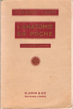 L'Anatomie En Poche. PAUCHET Victor , DUPRET S.
