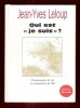 Qui Est " Je Suis " ? : Connaissance De Soi et Connaissance Du Soi . Livre et CD Audio . Complet. LELOUP Jean-Yves