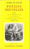 Poésies Nouvelles 1836 - 1852 Suivies Des Poésies Complémentaires et Des Poésies Posthumes. MUSSET Alfred De