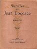 Nouvelles De Jean Boccace. BOCCACE Jean , Traduction De Mirabeau
