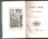 Saint Louis , Roi De France. MIGNAN A.