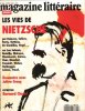 Magazine Littéraire n° 298 . Avril 1992 : Les Vies De Nietzsche - Rencontre Avec Julien Gracq. Collectif