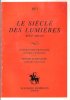 Le Siècle des Lumières XVIII° Siècle - Littérature Française critique Littéraire / French Literature , Literary Criticism. SLATKINE REPRINTS